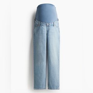 Maternity straight ankle jean